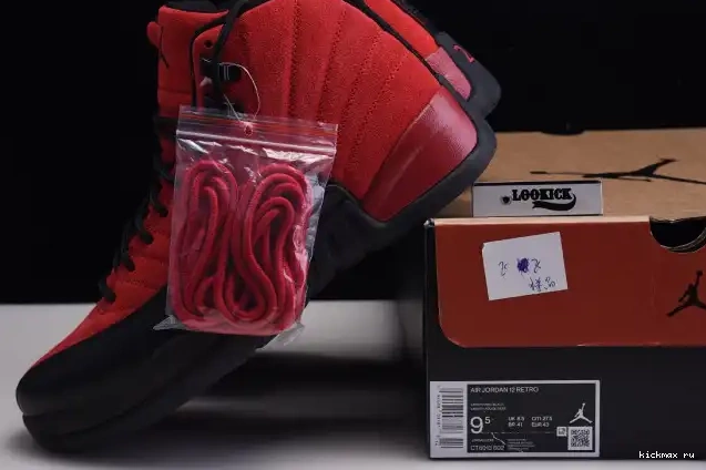 Rep MAX Air Reverse Flu Jordan Game 12 Retro CT8013-602 0511